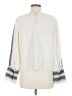 Vince Camuto 100% Polyester Ivory Long Sleeve Blouse Size M - photo 2