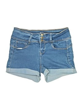 Wax Jean Denim Shorts (view 1)