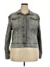 Lularoe Gray Denim Jacket Size 2X (TC2) - photo 1