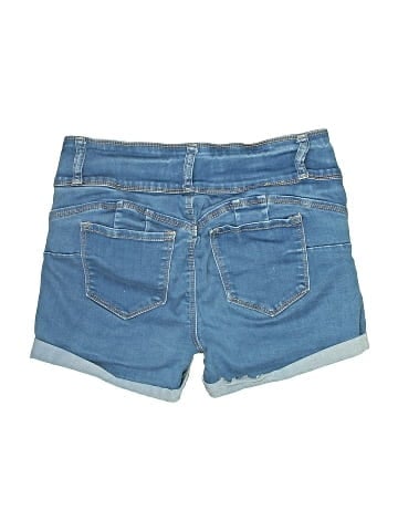 Wax Jean Denim Shorts (view 2)