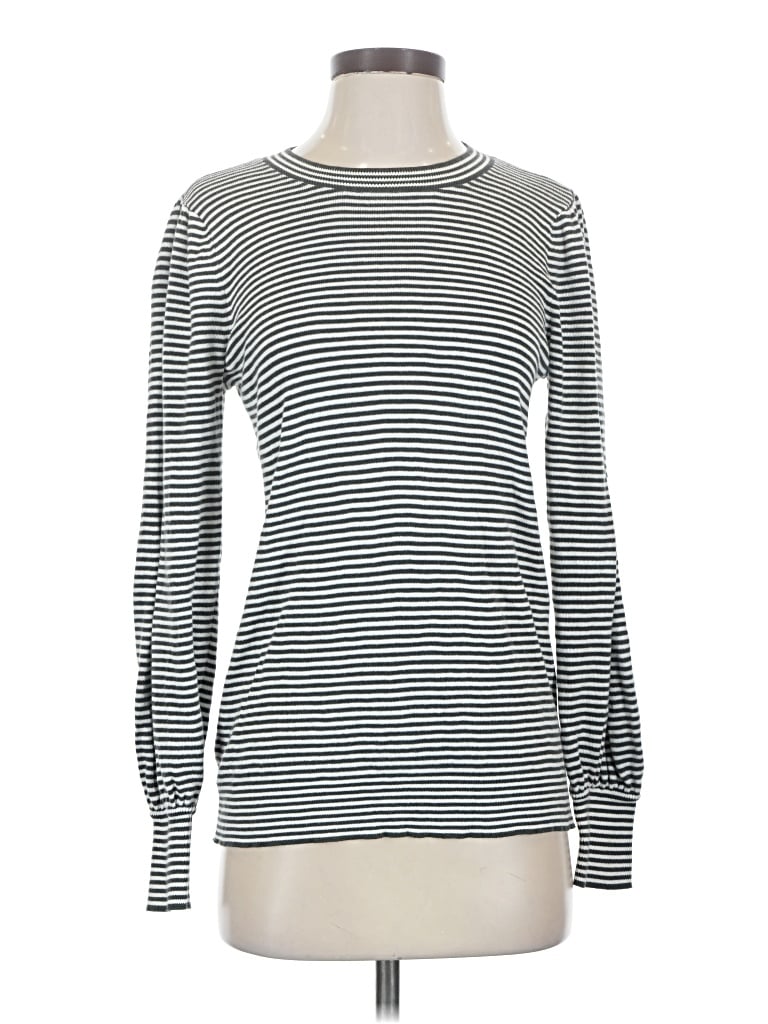 Pre-owned Ann Taylor Loft Turtleneck Sweater In Silver