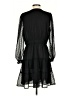 Ann Taylor LOFT 100% Polyester Black Casual Dress Size 4 - photo 2