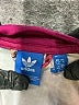 Adidas 100% Polyester Print Purple Track Jacket Size 4T - photo 3