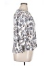 vintage threadz 100% Rayon Paisley Ivory 3/4 Sleeve Blouse Size XL - photo 4