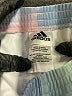Adidas 100% Polyester Tie-dye Silver Track Pants Size 5 - photo 3