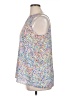 Adrienne Vittadini 100% Polyester Silver Sleeveless Blouse Size XL - photo 5