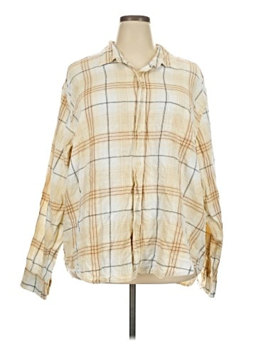 Seventh Avenue Long Sleeve Button-Down Shirt (view 1)
