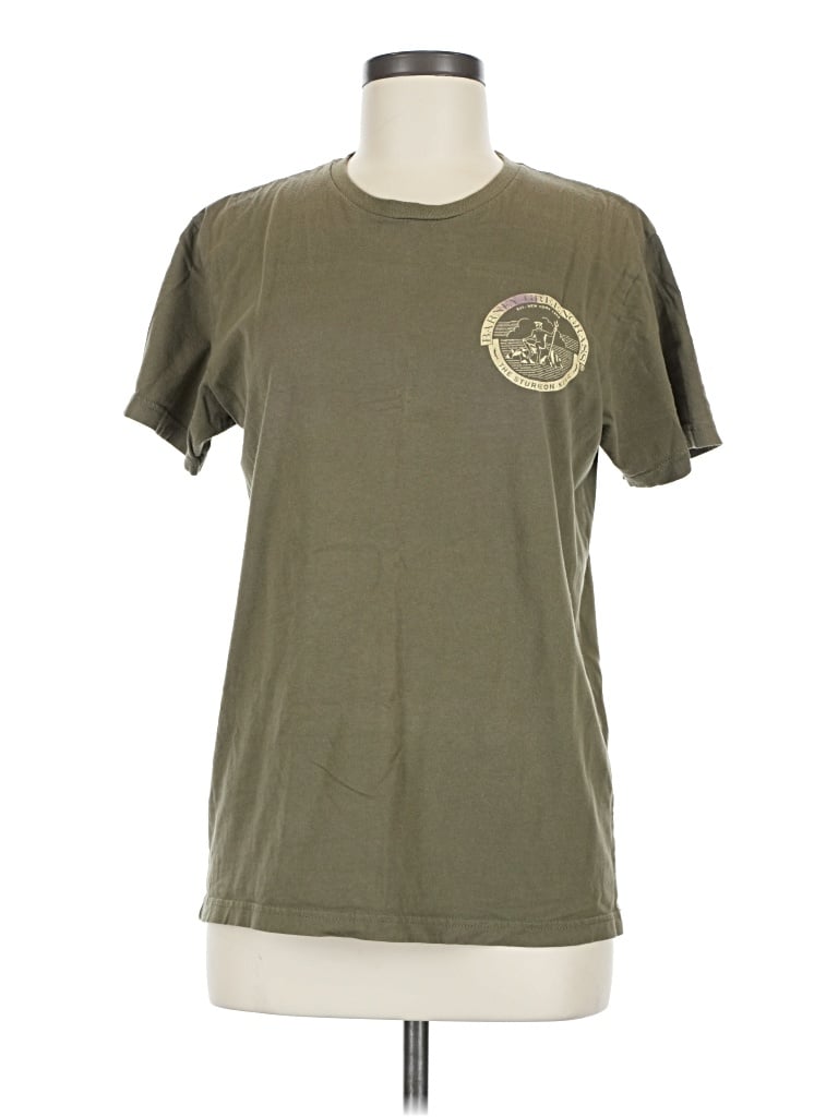 Pre-owned Next Level Apparel Short Sleeve T-shirt In Green