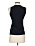 Chaps Blue Black Sleeveless Blouse Size S (petite) - photo 2