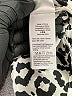 J.Crew 100% Silk Animal Print Silver Long Sleeve Silk Top Size 4 - photo 8