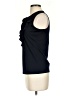 Chaps Blue Black Sleeveless Blouse Size S (petite) - photo 5