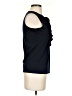 Chaps Blue Black Sleeveless Blouse Size S (petite) - photo 4