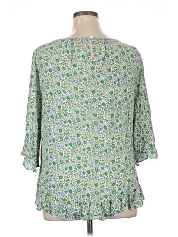 Cynthia Rowley 3/4 Sleeve Blouse (view 1)