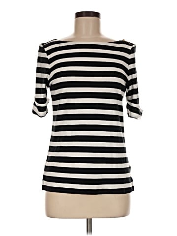 Lauren by Ralph Lauren 3/4 Sleeve T-Shirt (view 1)