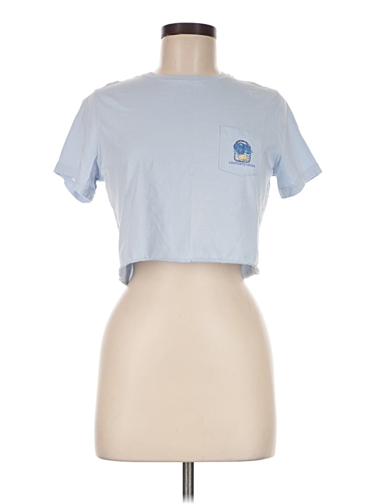 Pre-owned Vineyard Vines Short Sleeve T-shirt In Blue