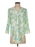 Ruby Rd. 100% Polyester Tropical Green 3/4 Sleeve Blouse Size S (petite) - photo 1