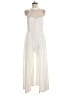 Shein Solid Ivory Jumpsuit Size 8 - 10 - photo 1