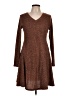 Unbranded Brown Casual Dress Size L - photo 1