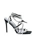 Azalea Wang Silver Sandals Size 10 - photo 1