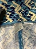 Lularoe Print Blue Active Pants Size 10 - photo 7