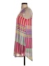 Everly 100% Polyester Stripes Pink Casual Dress Size S - photo 5