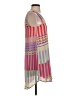 Everly 100% Polyester Stripes Pink Casual Dress Size S - photo 4