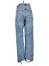 AGOLDE 100% Cotton Hearts Blue Jeans Size 24 waist - photo 2