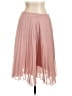 Garnet Hill 100% Polyester Solid Pink Formal Skirt Size 12 - photo 1