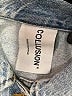 Collusion 100% Cotton Blue Denim Jacket Size 6 - photo 6