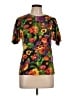 Unbranded Orange Short Sleeve Blouse Size L - photo 1