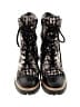 Tory Burch Tweed Black Ankle Boots Size 7 - photo 2