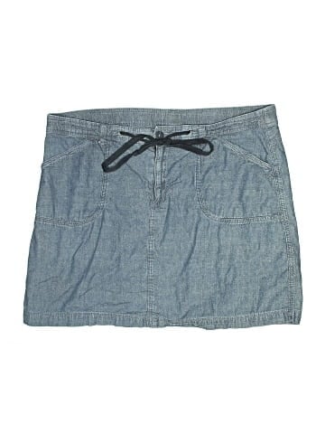 White Stag Denim Skirt (view 1)