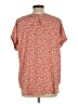 Buffalo by David Bitton Orange Short Sleeve Blouse Size L - photo 2