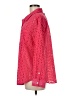 Roller Rabbit 100% Cotton Polka Dots Pink Long Sleeve Button-Down Shirt Size M - photo 5