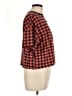 Adidas Checkered-gingham Red Short Sleeve Turtleneck Size L - photo 4