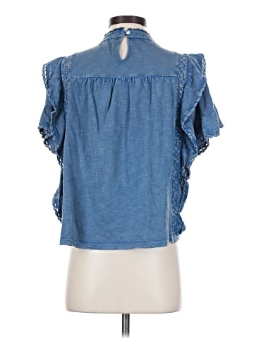 Free People Short Sleeve Blouse (view 2)