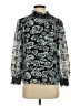 J.Crew 100% Polyester Black Long Sleeve Blouse Size XS - photo 1