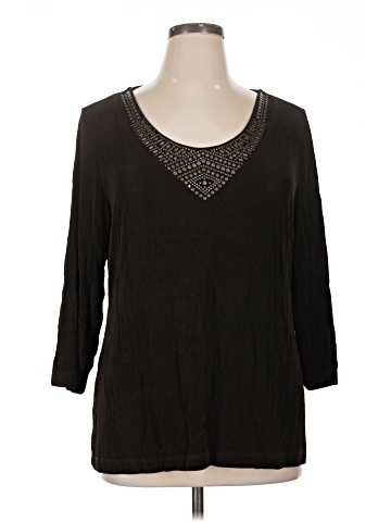 Travelers by Chico's 3/4 Sleeve Top (view 1)