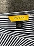 St. John Stripes Silver Short Sleeve T-Shirt Size L - photo 7