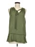 Mossimo 100% Polyester Green Sleeveless Blouse Size M - photo 1