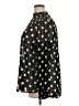 Torrid 100% Polyester Polka Dots Black Long Sleeve Blouse Size 2X Plus (2) - photo 5
