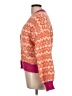 On 34th 100% Polyester Orange Cardigan Size L - photo 5