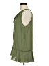 Mossimo 100% Polyester Green Sleeveless Blouse Size M - photo 5