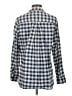 Grayson 100% Cotton Checkered-gingham Blue Long Sleeve Button-Down Shirt Size Sm (2) - photo 2