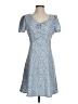 Levi's 100% Polyester Hearts Blue Casual Dress Size S - photo 1