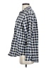 Grayson 100% Cotton Checkered-gingham Blue Long Sleeve Button-Down Shirt Size Sm (2) - photo 5