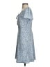 Levi's 100% Polyester Hearts Blue Casual Dress Size S - photo 5