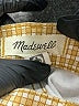 Madewell Checkered-gingham Yellow Shorts Size 26 waist - photo 3