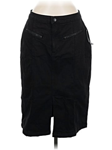 Bold Elements Denim Skirt (view 1)