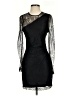 BCBGeneration 100% Nylon Black Cocktail Dress Size 4 - photo 1